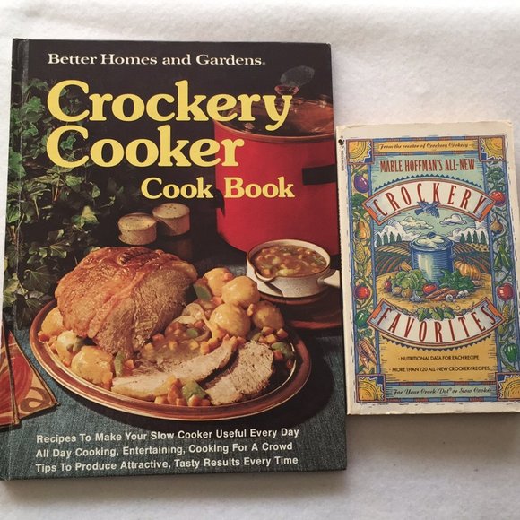 2 Crockery Cooker Cook Books - Picture 1 of 7